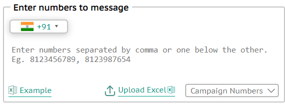 Excel-Upload-Oberfläche in Prime Sender